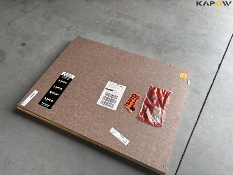 Bobcat bottom door window - new 1