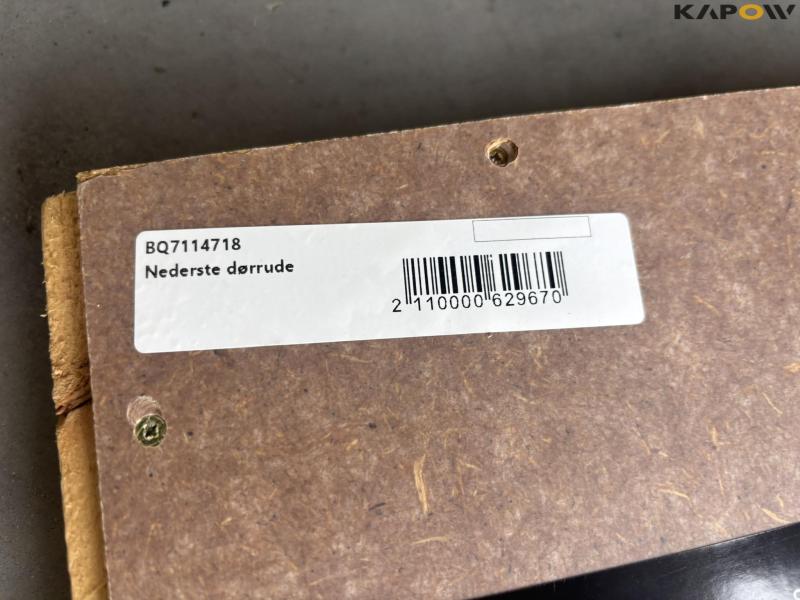 Bobcat bottom door window - new 3