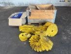 Brushes for motor broom 8