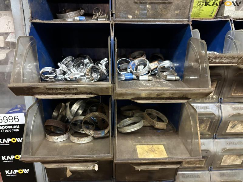 Bolts and assortment boxes with contents 8