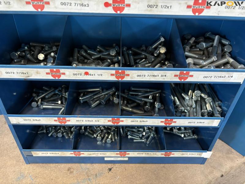 Bolt racks with contents 6 pcs. 7