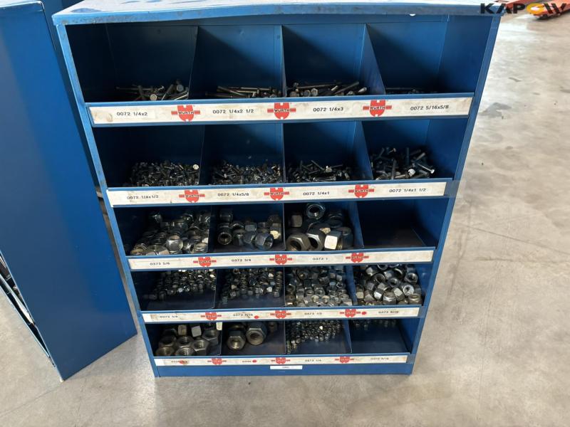 Bolt racks with contents 6 pcs. 14