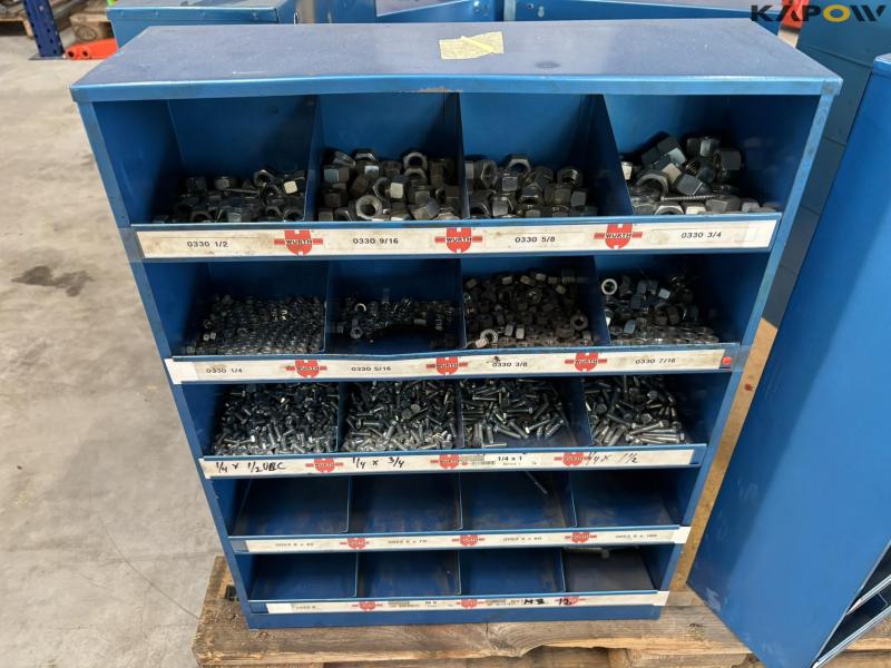 Bolt racks with contents 6 pcs. 5