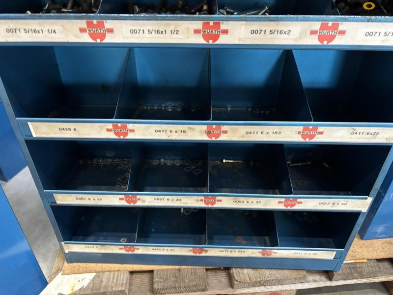 Bolt racks with contents 6 pcs. 11