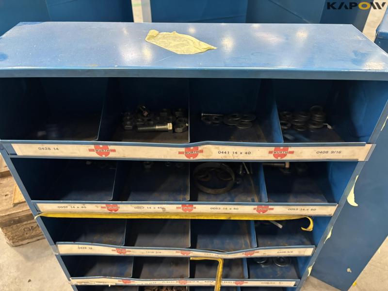 Bolt racks with contents 6 pcs. 16