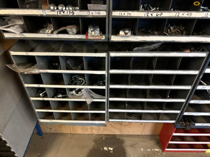 Bolt rack and various bolts 5