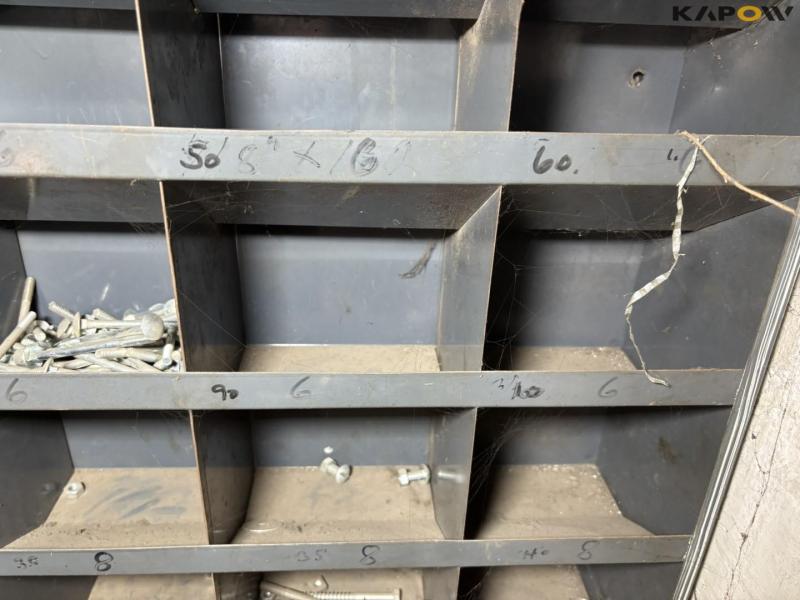 Bolt racks with contents 9