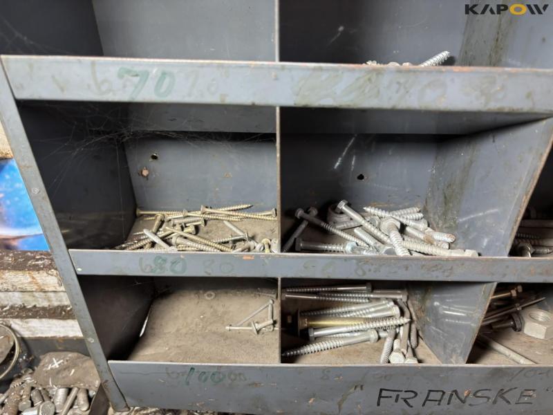 Bolt racks with contents 17