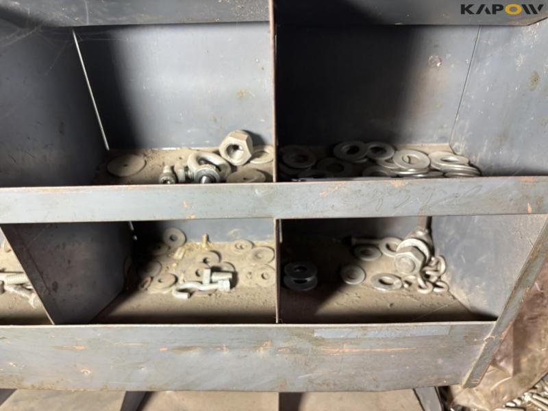 Bolt racks with contents 29