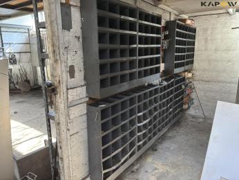 Bolt racks with contents