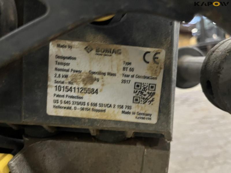 Bomag BT60 tamping rammer 14