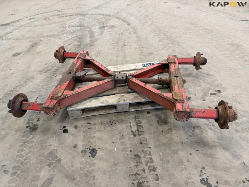 Boogie axle for JF wagon 2