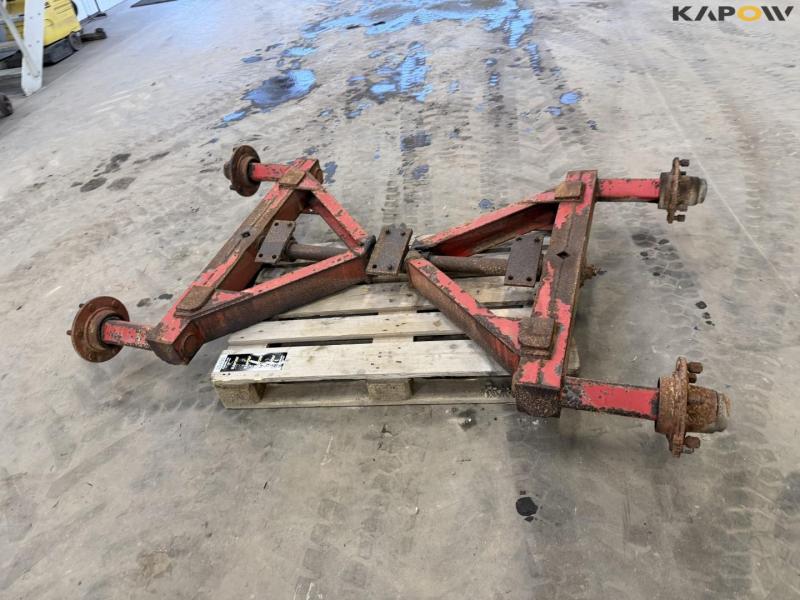 Boogie axle for JF wagon 6