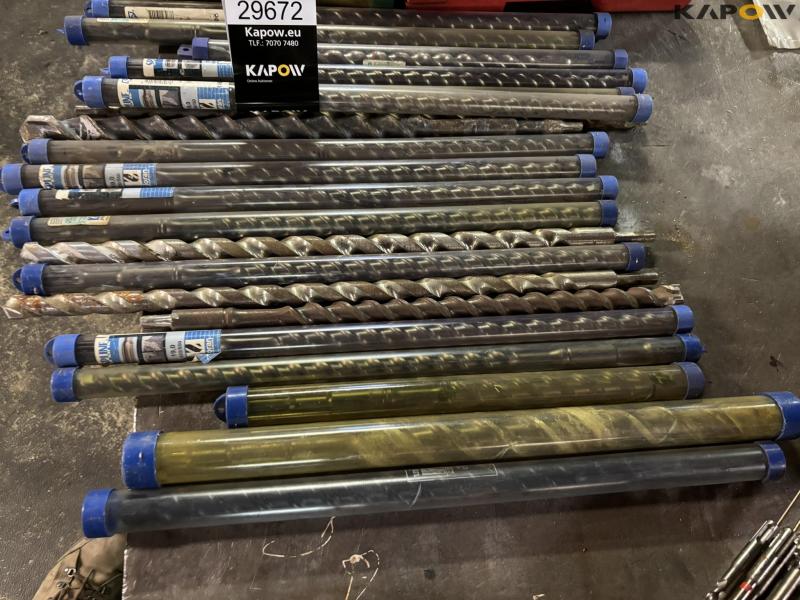 Drills and hole drills - various 7