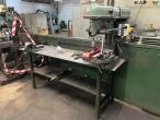 Table with pillar drill and accessories 1