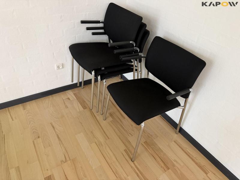 Tables, chairs and trash can 11
