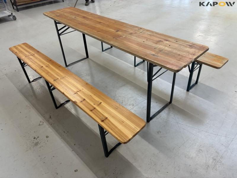 Table bench set 5