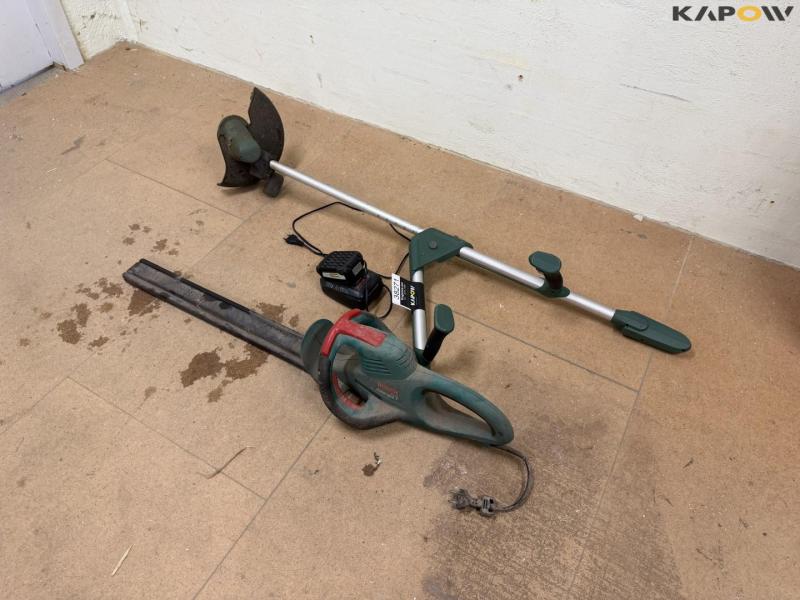 Bosch hedge trimmers and edgers 1