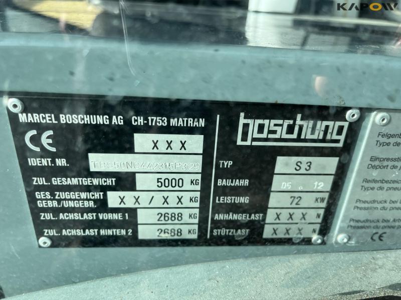 Boschung S3 sweeper 12