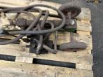 Firewood splitter and wheelbarrow 18