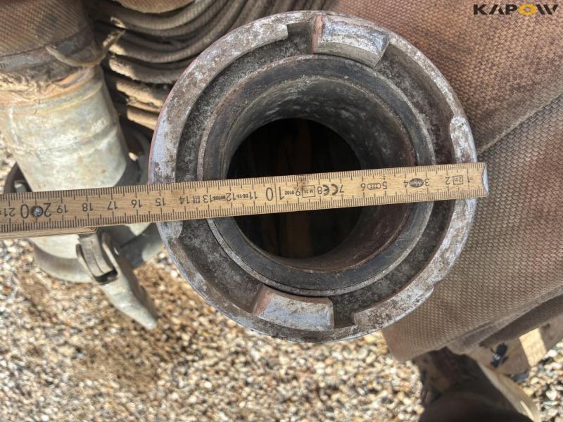 Fire hose and couplings 19