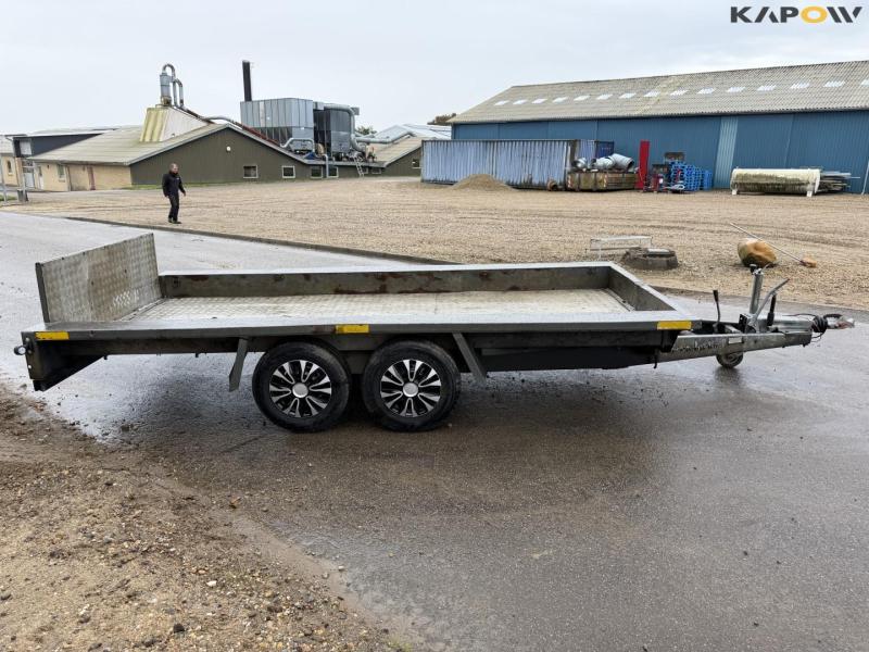Brenderup machine trailer with tipper 4