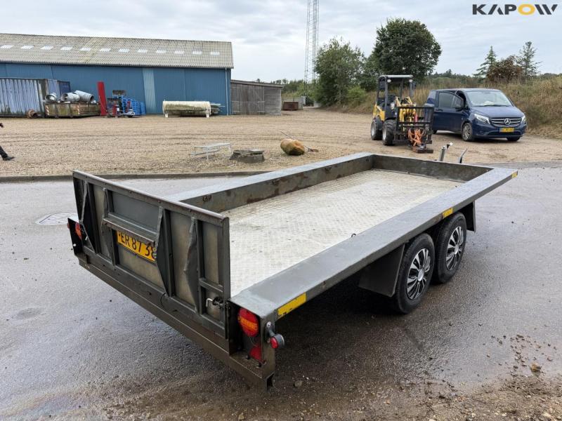 Brenderup machine trailer with tipper 5