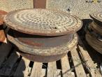 Cast iron manhole covers and frames 25