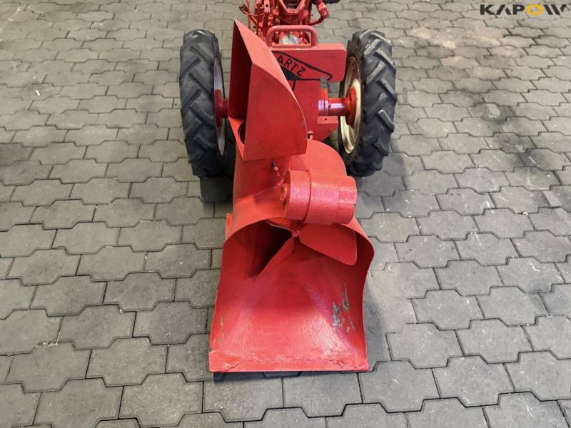 Bungartz tool carrier with snow thrower 10