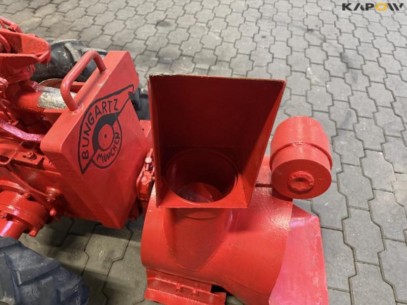 Bungartz tool carrier with snow thrower 16