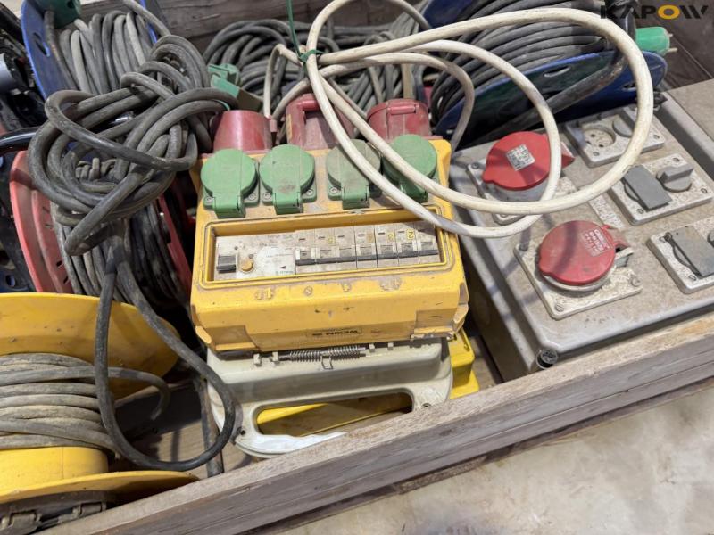 Construction power panels and cable reels 19