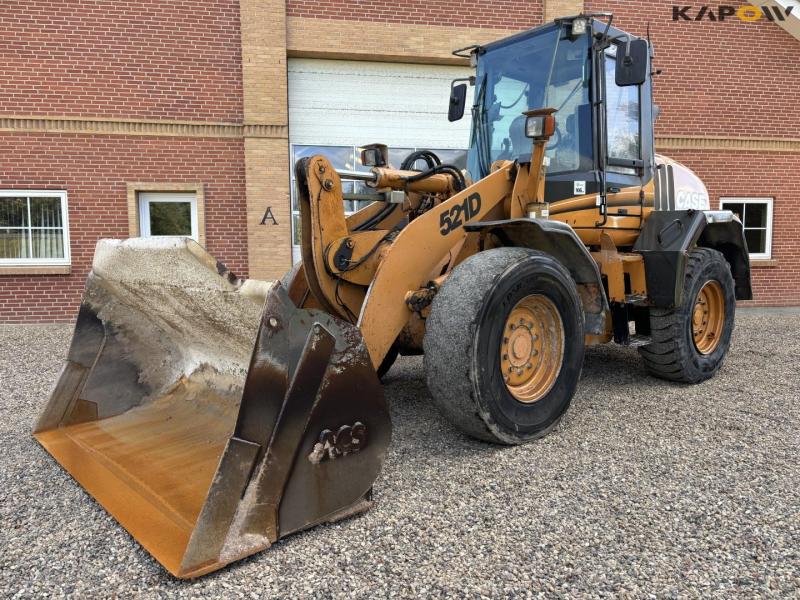Case 521D wheel loader 1