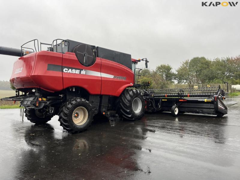 Case IH AFX8010 combine with 35-foot D60-S Macdon header 5