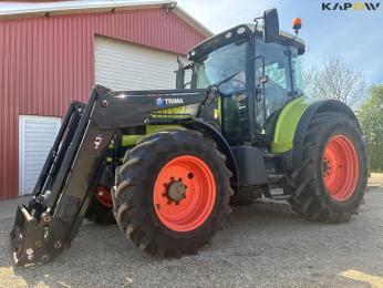 Claas 630 tractor with front loader