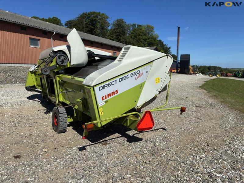 Claas Direct Disc 520 header with trailer 4