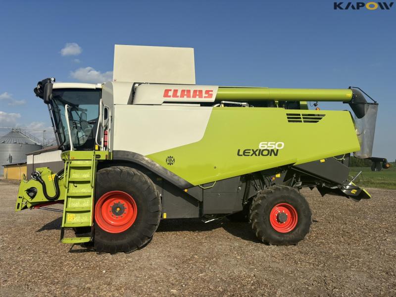 Claas Lexion 650 4WD 30 feet 8
