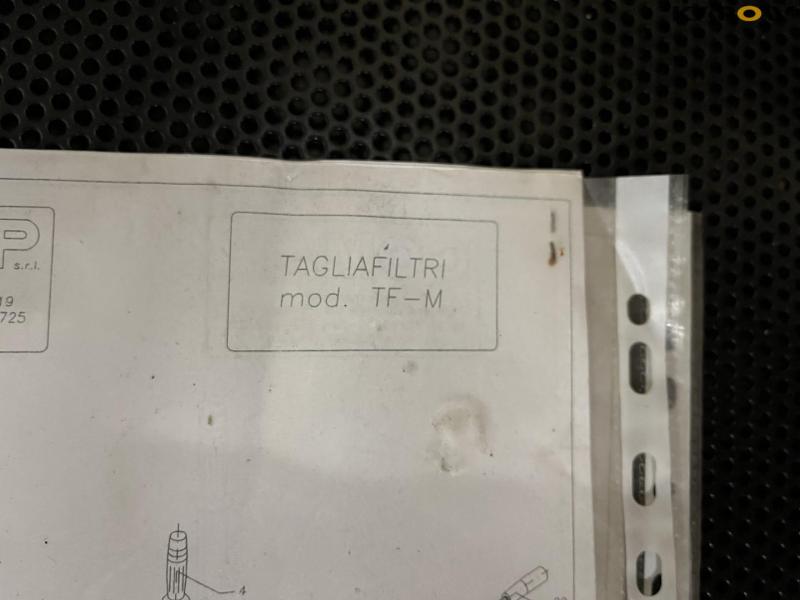 Comap oil filter cutter and filter press - NEW 16