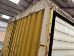 Container with aluminum sliding doors 14