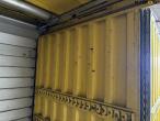Container with aluminum sliding doors 22