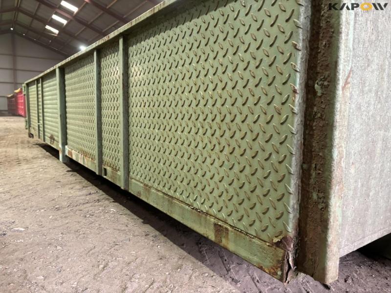 Container for hook and wire 15