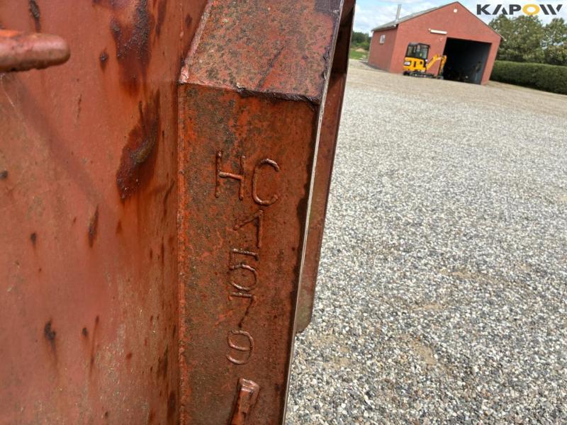 Container for hook and wire 12