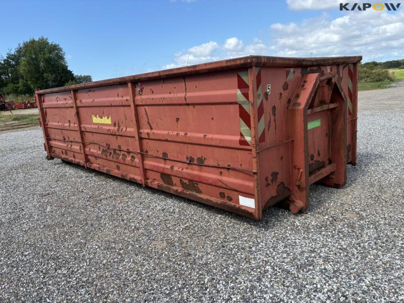 Container for hook and wire 7
