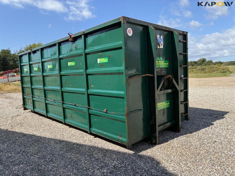 Container for hook and wire 7