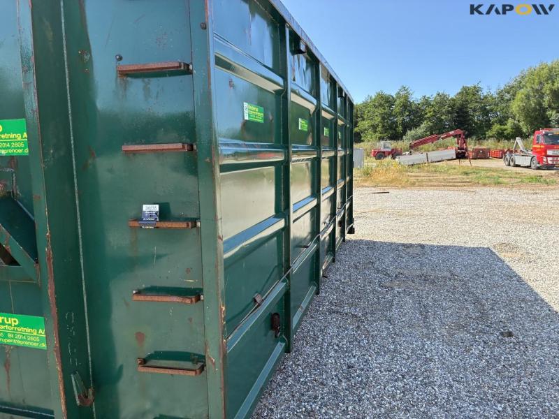 Container for hook and wire 16