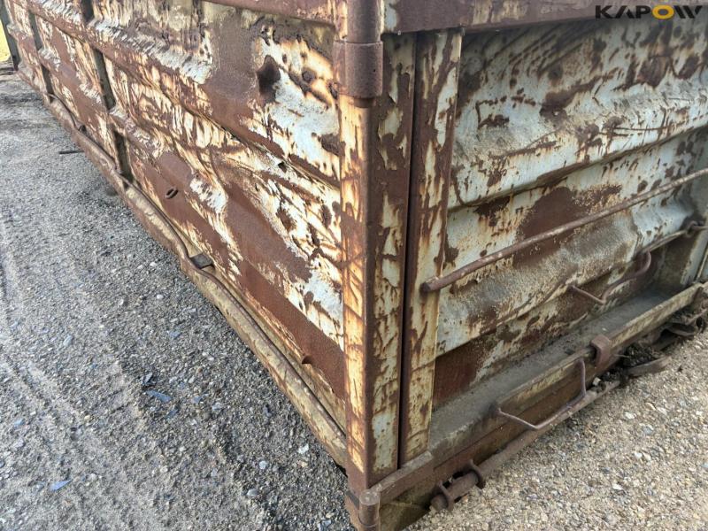 Container for hook and wire 18