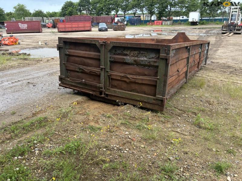Container for hook and wire 1