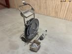 Cyklop steel strapping clamp and trolley 3