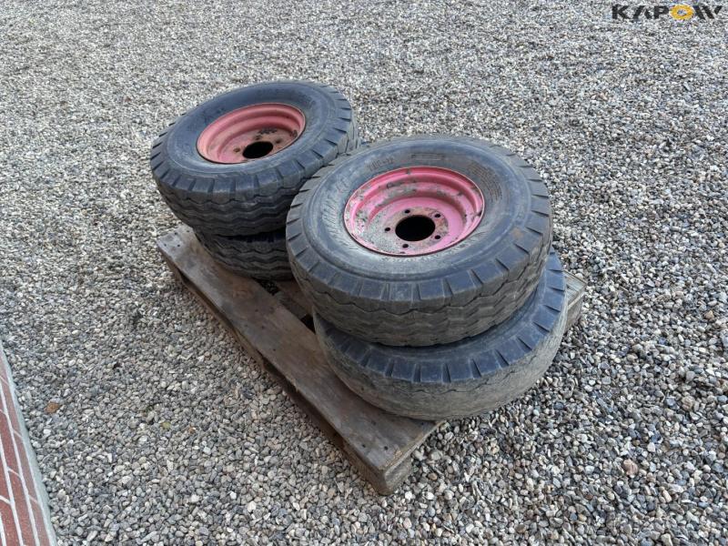 Tires 7.00-12 4 pcs. 5