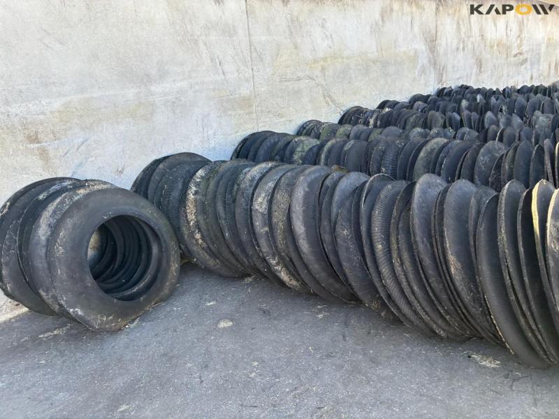 Cover sides for silo cover 9