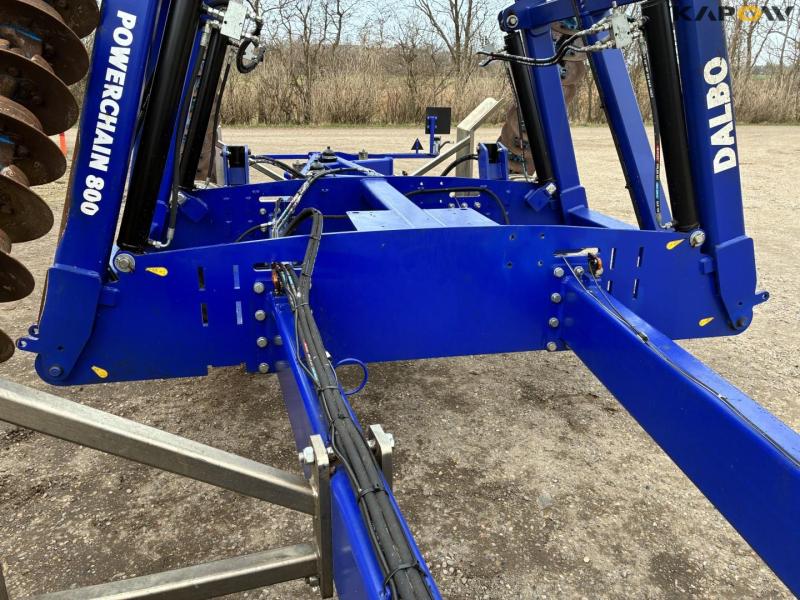 Dal-bo powerchain 800 disc harrow 17
